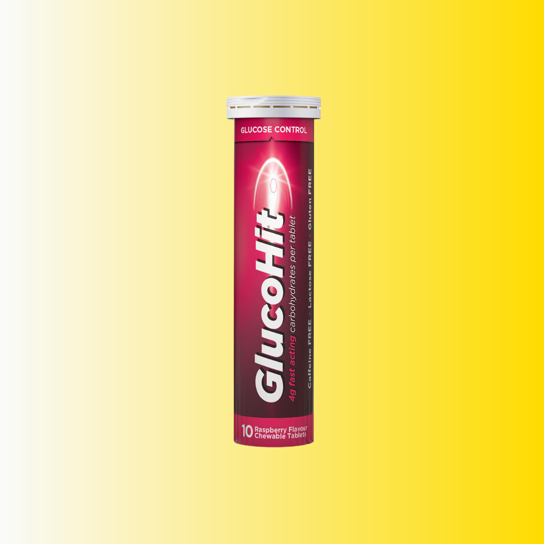 Glucohit Glucose Tablets (Raspberry)