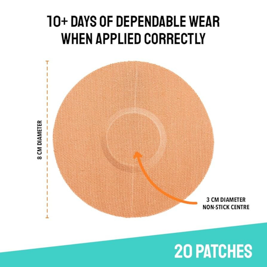 Type Strong CGM Patches (FreeStyle Libre, Guardian & Dexcom G7)