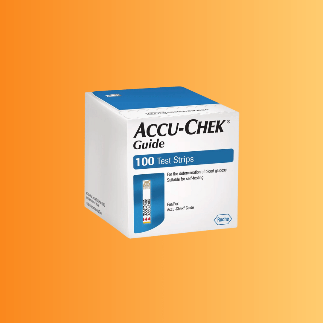 AccuChek Guide Glucose Monitoring Test Strips StrippedSupply