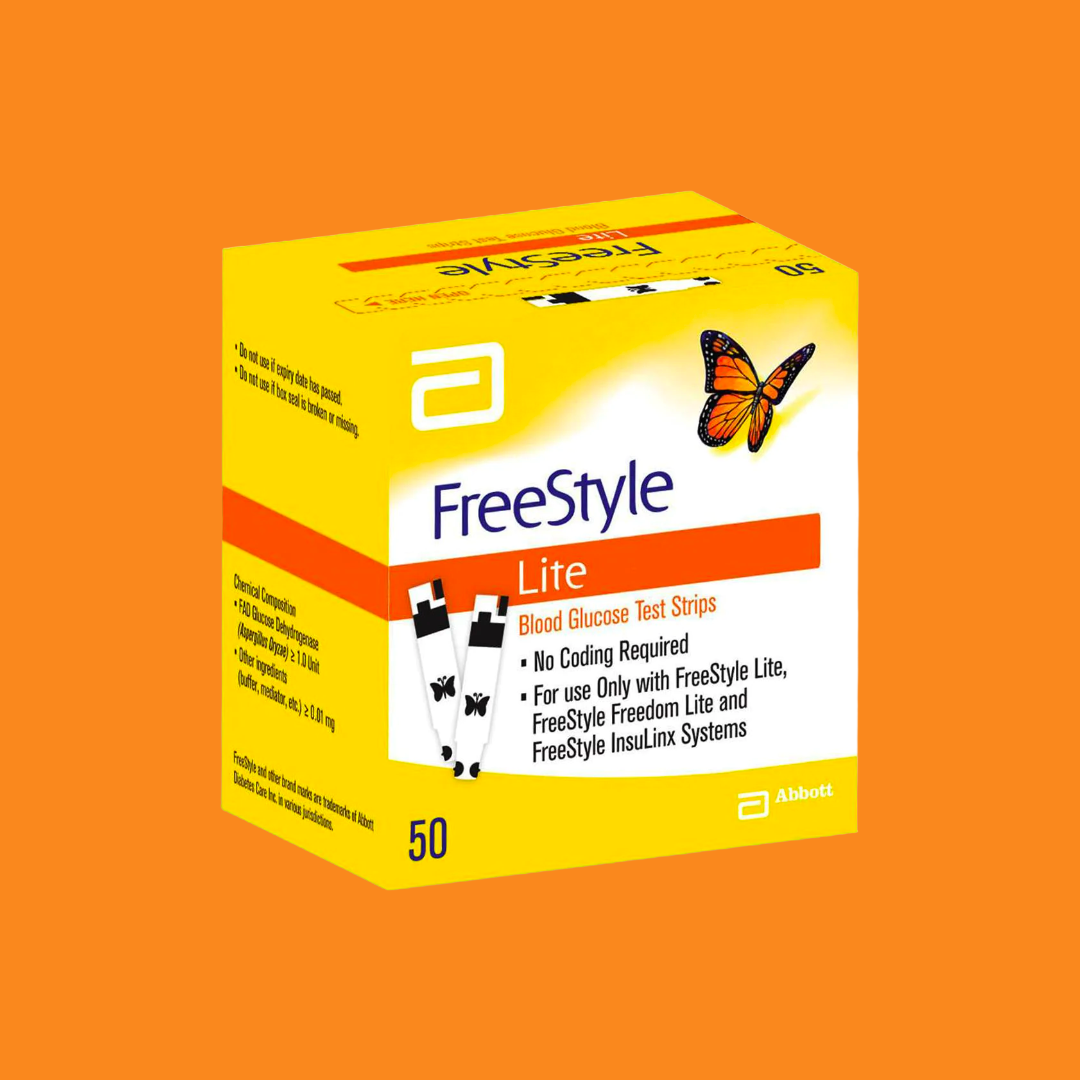 FreeStyle Lite Blood Glucose Monitoring Test Strips StrippedSupply